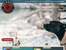 Tablet Screenshot of bedsnbiscuits.com
